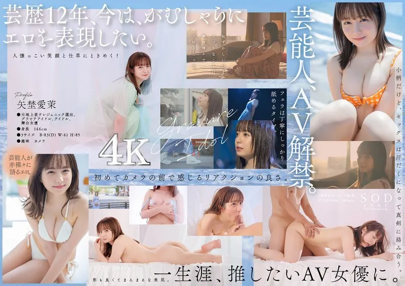 【矢埜愛茉】 芸能人 矢埜愛茉 AV DEBUT【圧倒的4K映像でヌク!】 | 1stars00984